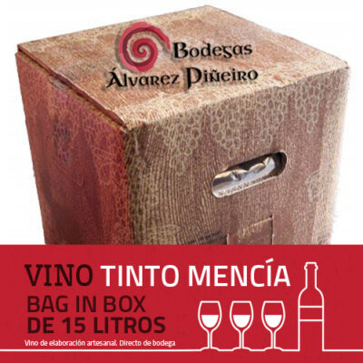 Vino mencía en bag in box de 15 litros