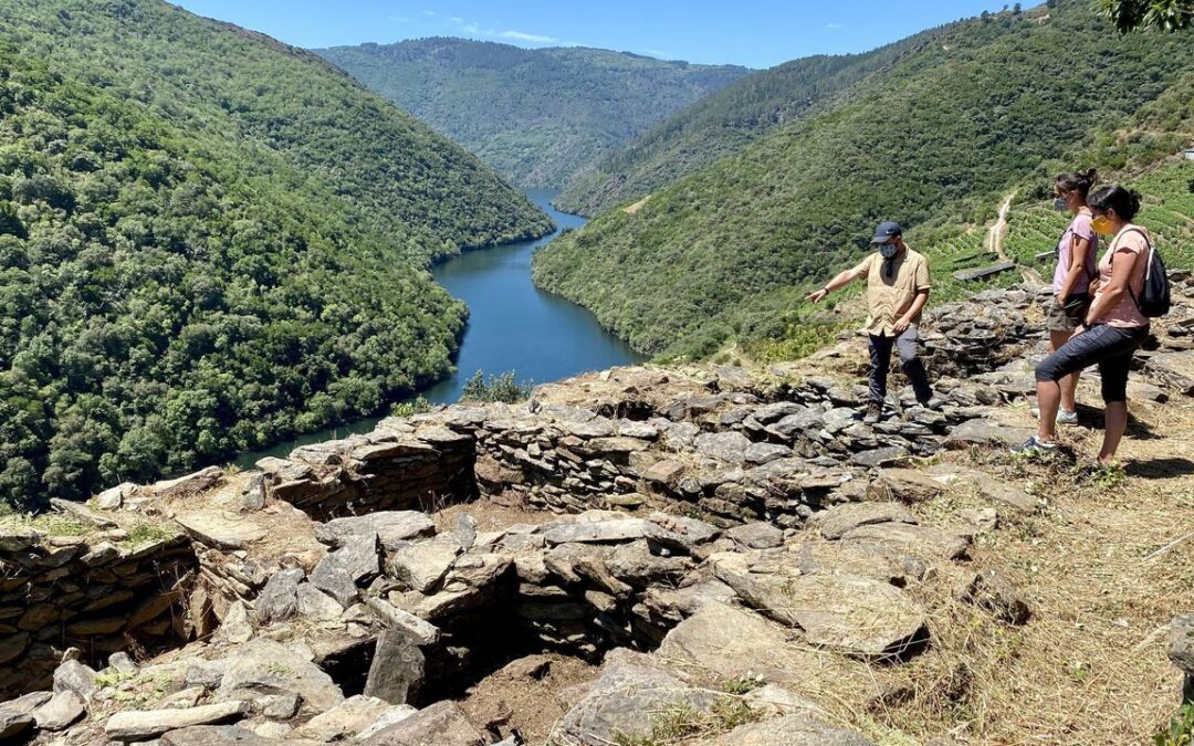 Segunda fase de la prospección del origen de la Ribeira Sacra en Vilachá de Salvadur