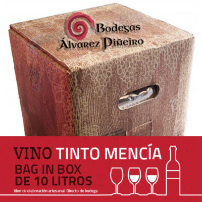 Vino mencía en bag in box de 10 litros